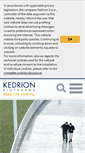 Mobile Screenshot of kedrion.com